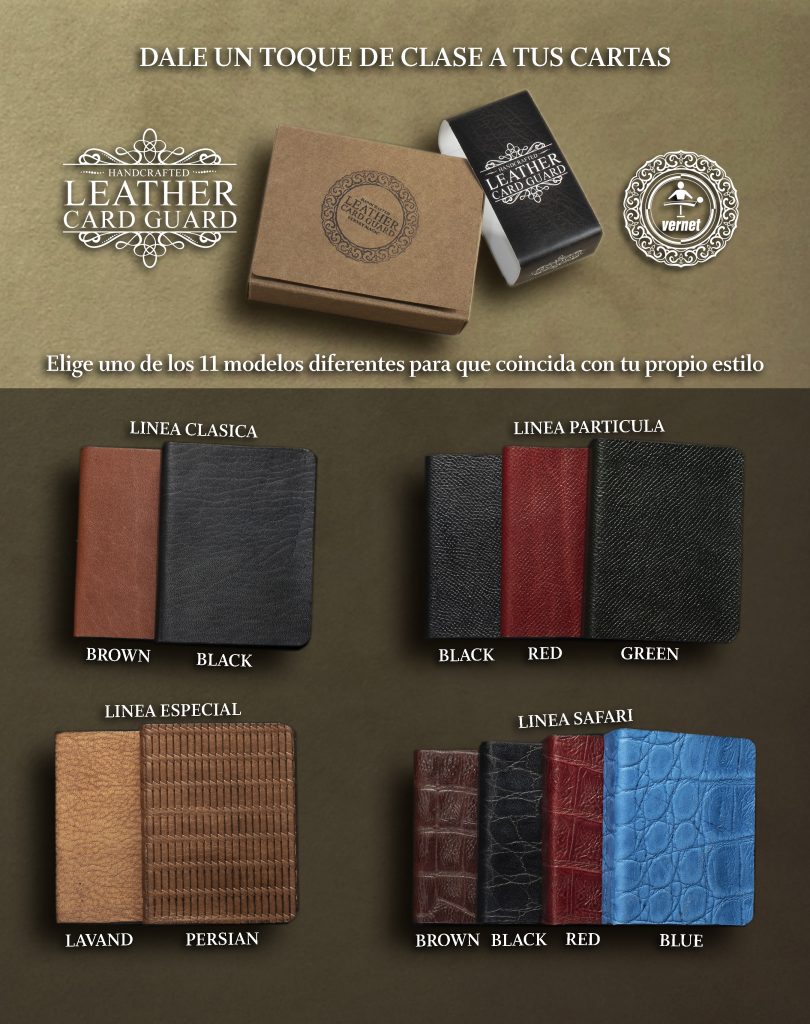 Leather Card Guard - Vernet